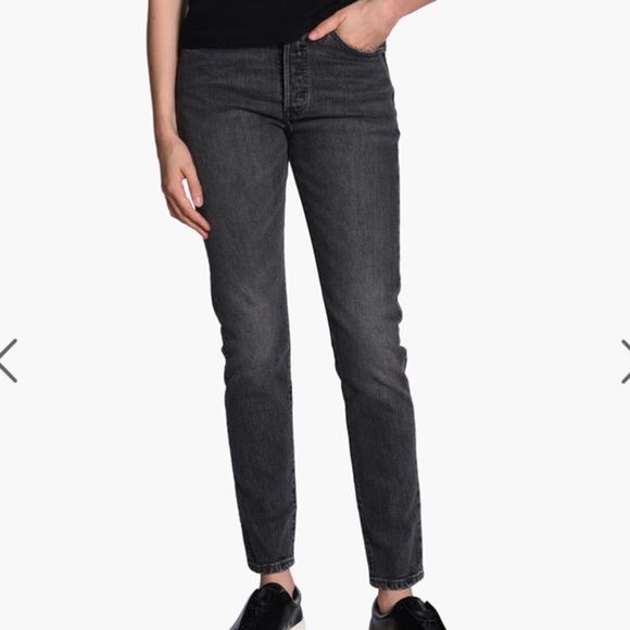 NEW Levi's 501 Skinny Stretch Button-Fly Jeans - Picture 8 of 8